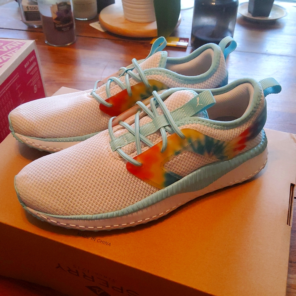 Pacer Next Excel Tie Dye Sneakers Youth Size 3.5C PUMA